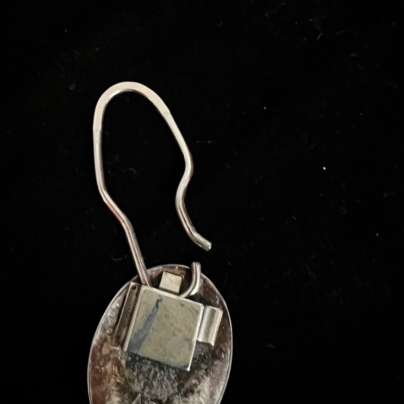 Sterling turquoise key ring - Picture 3 of 3